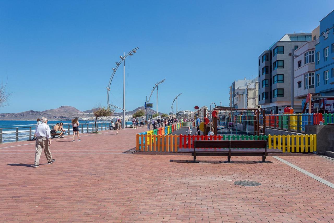 Flatguest Cicer - 3Bdr + Balcony + Beach Las Palmas de Gran Canaria Kültér fotó